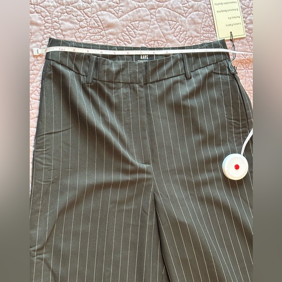 Have Black Pinstripe Wide Leg Pants - Picture 6 of 13